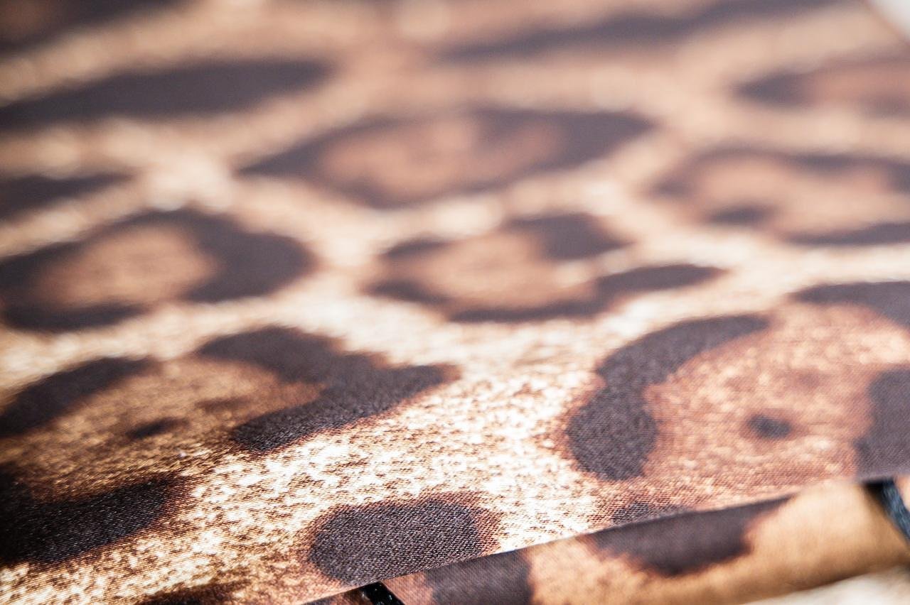 MINIMAL LEOPARD TOTE