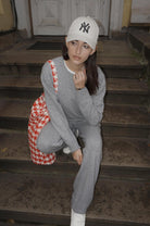 HOUNDSTOOTH TWEED BAG