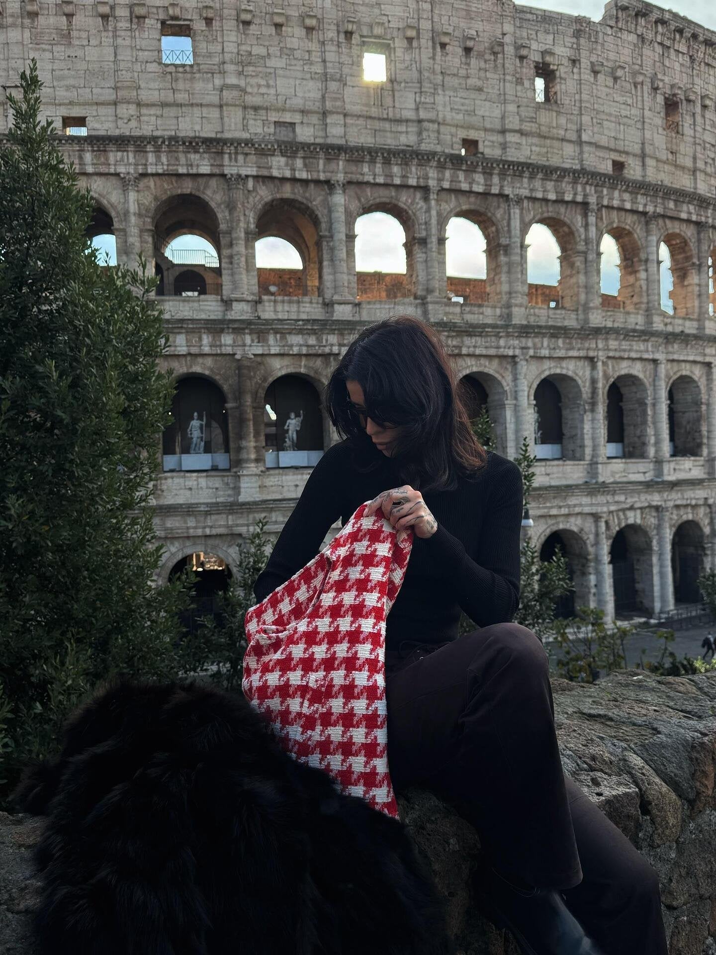 ORBIT TWEED BAG